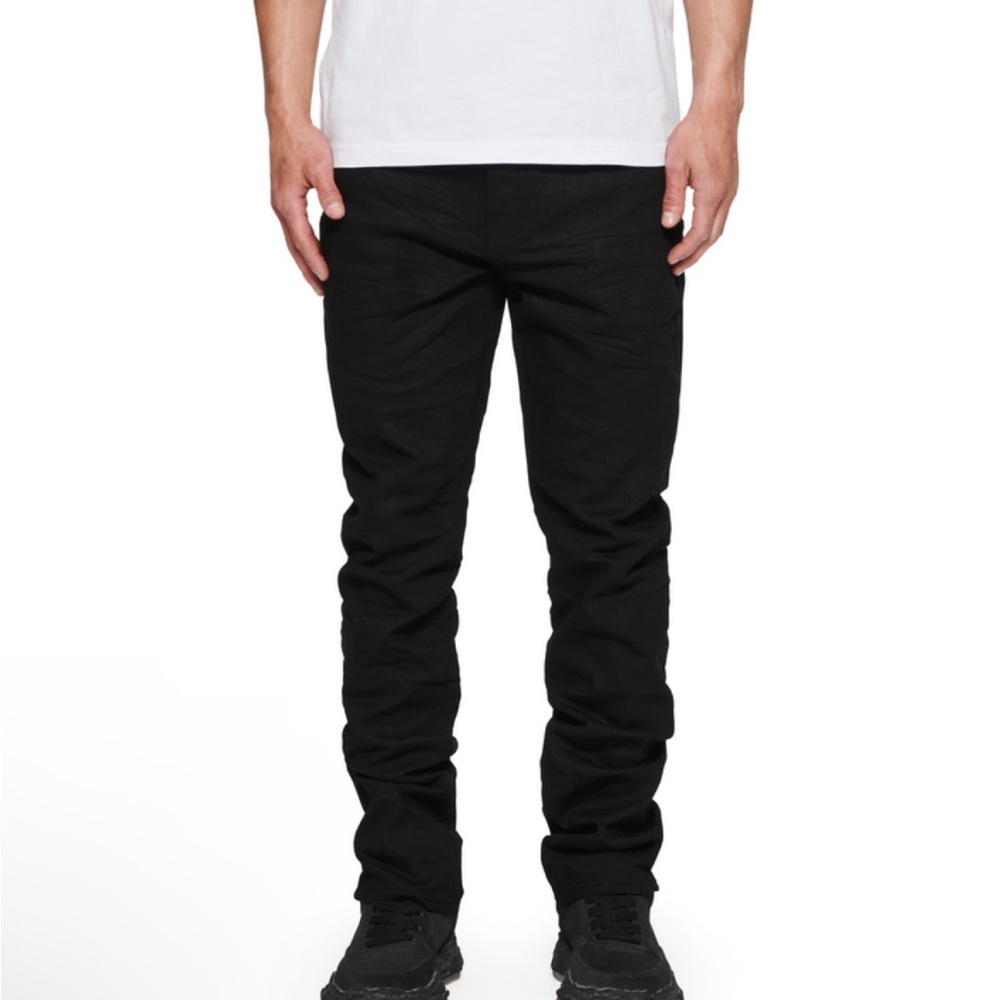 Purple brand P005 Black Raw Black Men's Black Jeans Size 30 Retail $198.00